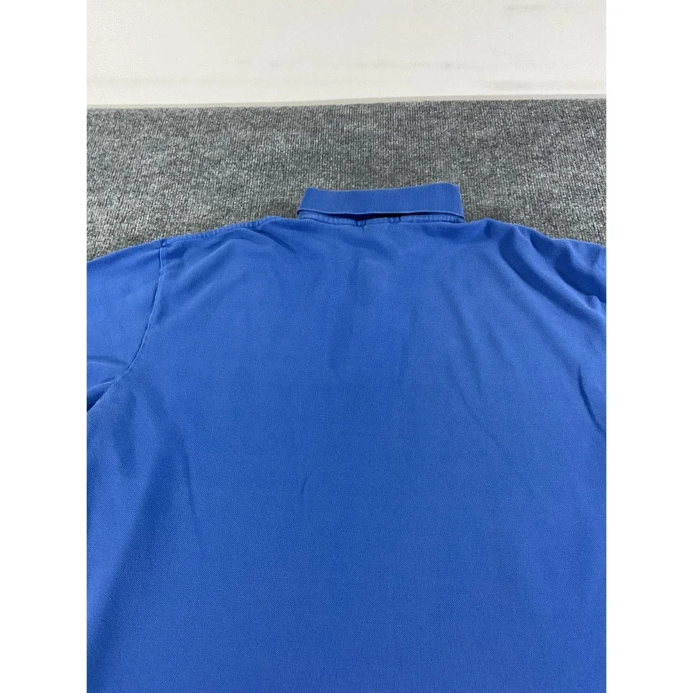 Polo Ralph Lauren 2XLT Tall Blue Polo Shirt 100% Cotton Big & Tall Pony Logo